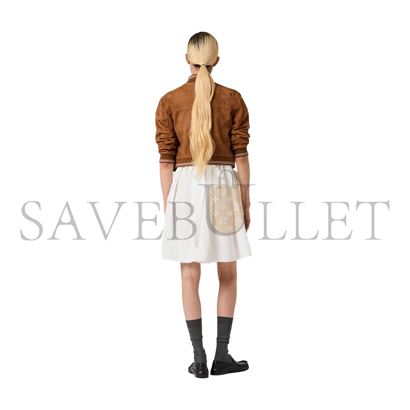 M1v M1v suede blouson jacket mpv996